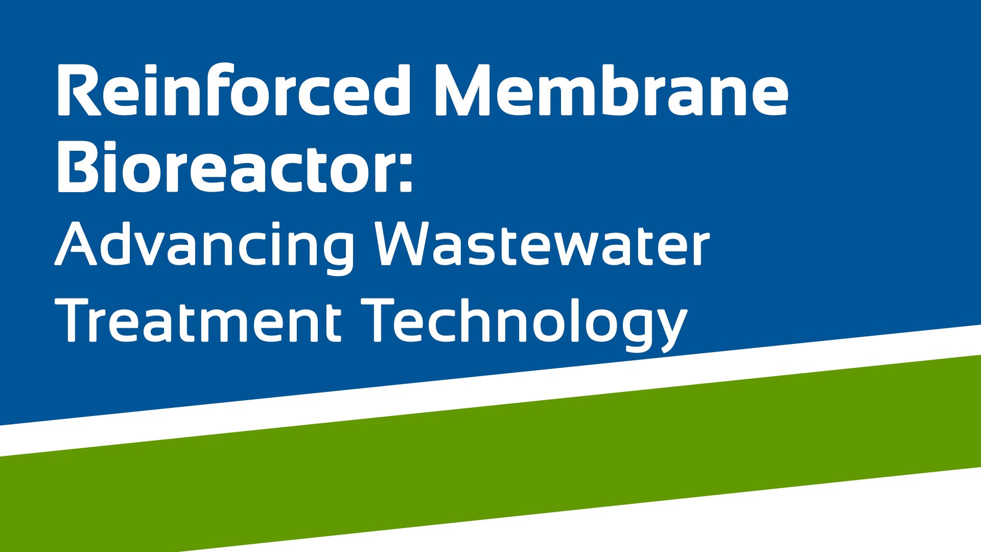 Reinforced Membrane Bioreactor Advancing Wastewater Treatment Technology